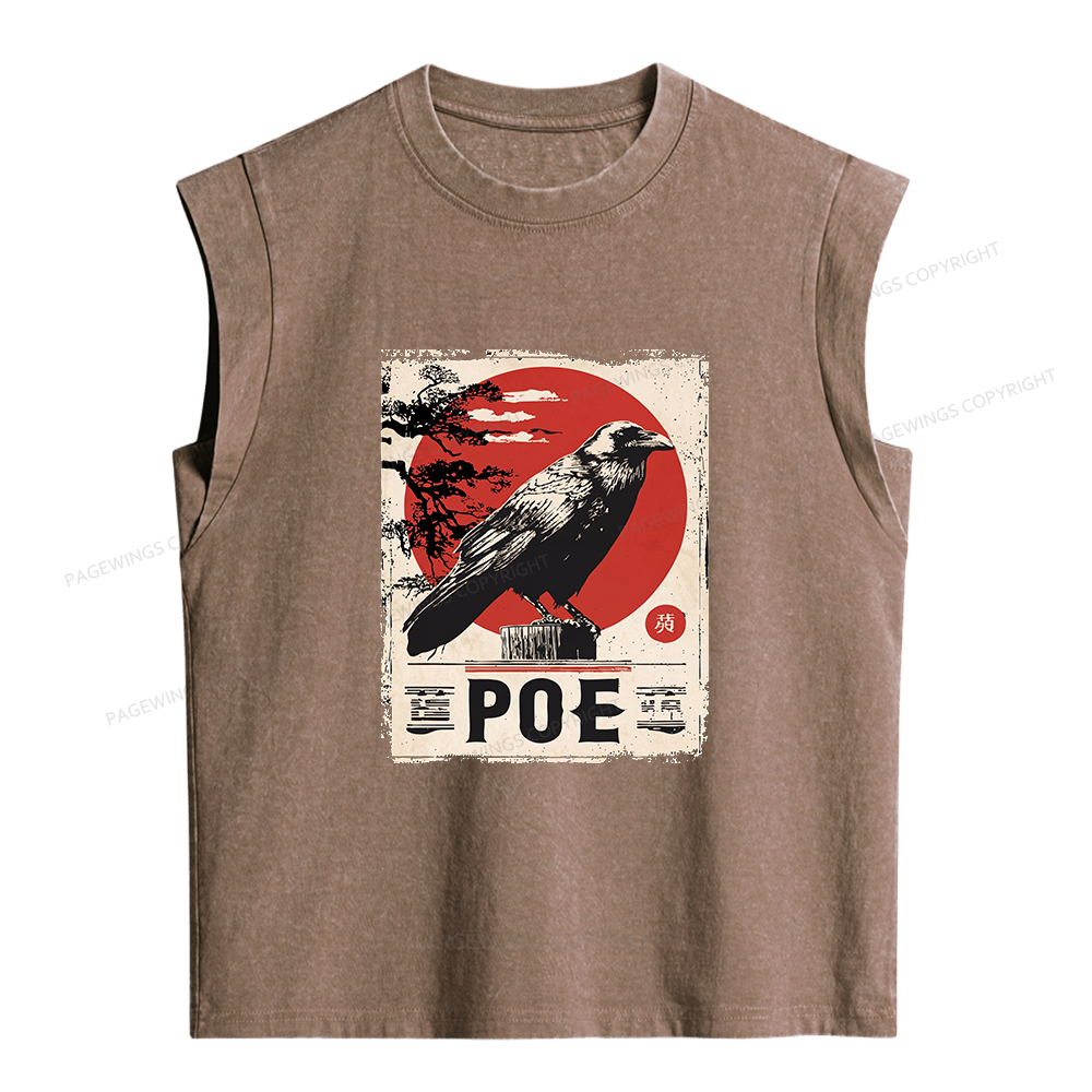 Pagewings Raven Women's Washed Tank Top