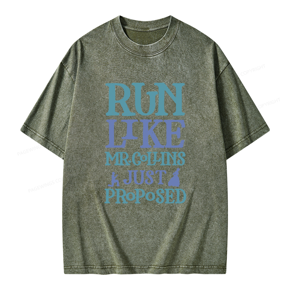 Pagewings Love Book Fan Unisex Washed T-shirt