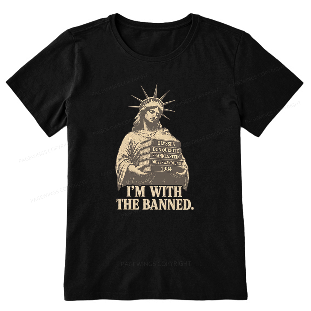 Pagewings I'm With The Banned Unisex Classic T-shirt