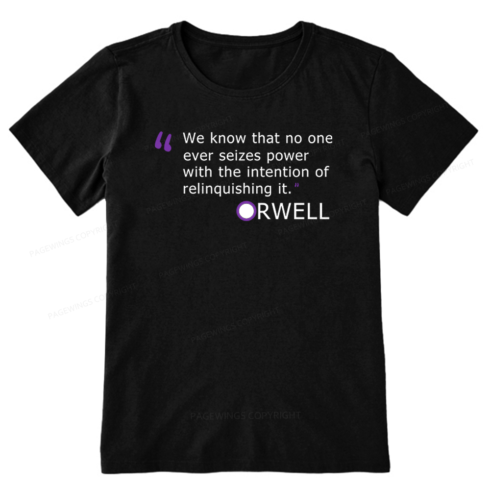 Pagewings Dystopia Quote Unisex Classic T-shirt