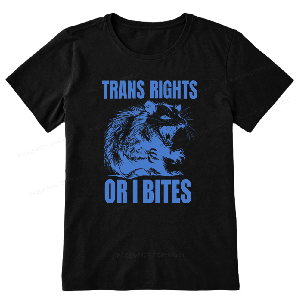 Pagewings Trans Rights Unisex Classic T-shirt