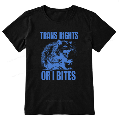 Pagewings Trans Rights Unisex Classic T-shirt