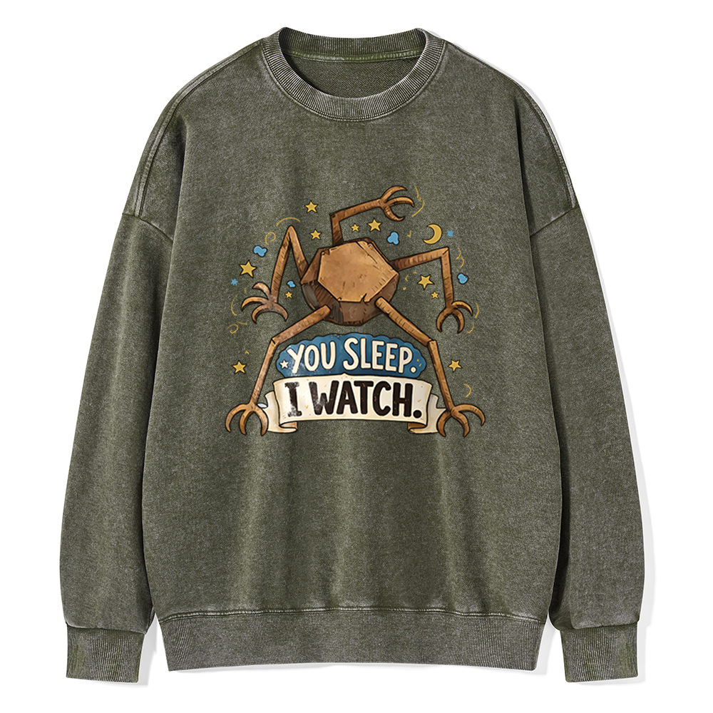 Pagewings Science Fiction Nerd Unisex Washed Sweatshirt