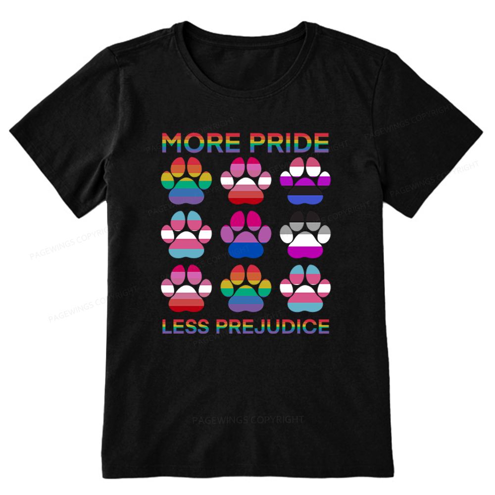 Pagewings More Pride Less Prejudice Unisex Classic T-shirt