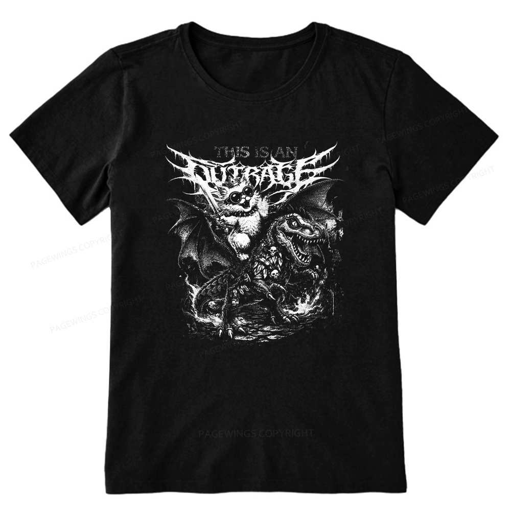 Pagewings This Is An Outrage Unisex Classic T-shirt