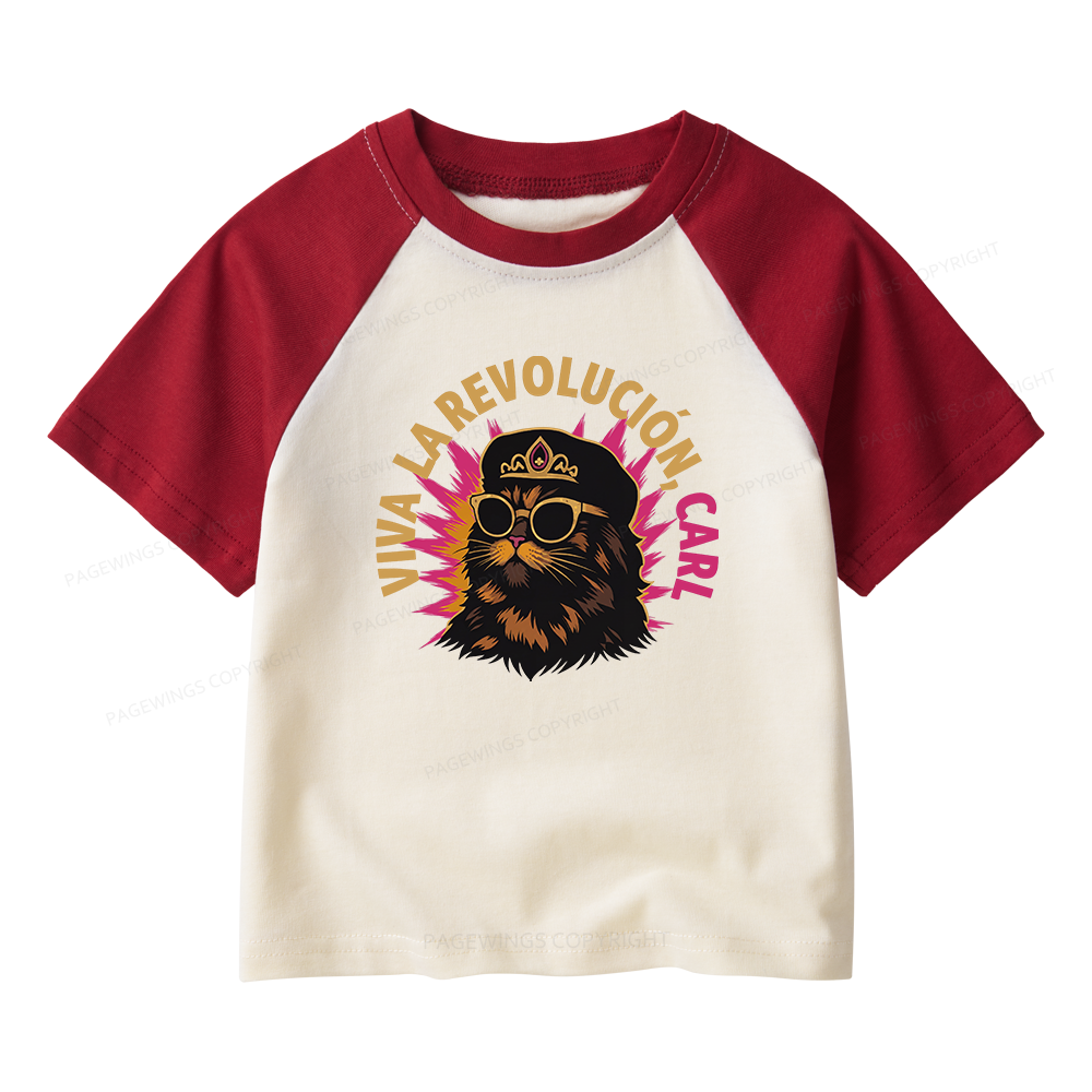 Pagewings Sci-Fi Novel Lover Kids Raglan T-shirt 