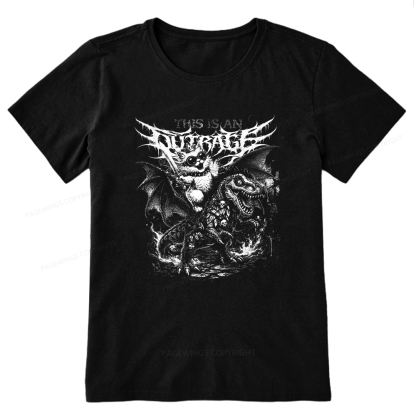 Pagewings This Is An Outrage Unisex Classic T-shirt