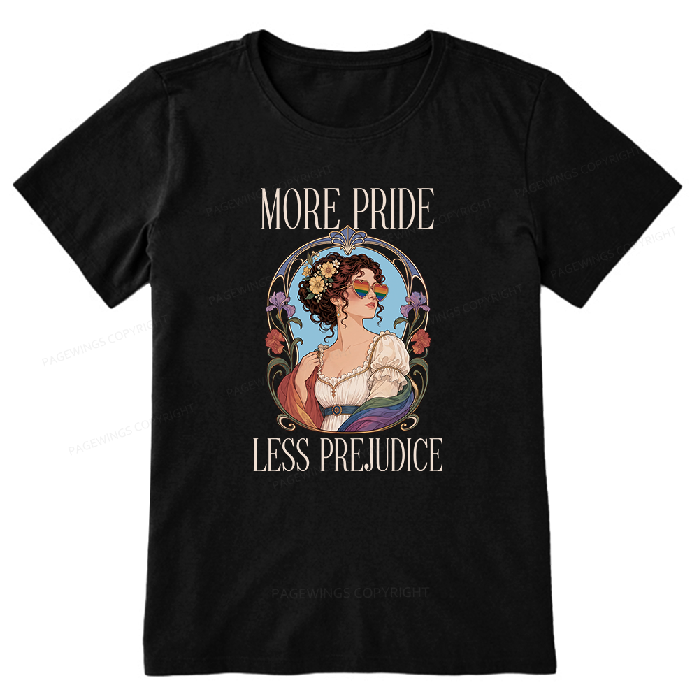 Pagewings More Pride Less Prejudice Unisex Classic T-shirt