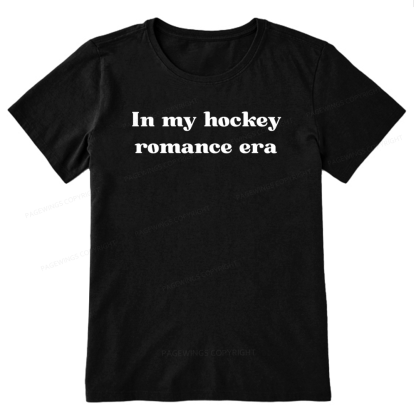 Pagewings In My Era of Hockey Romance Unisex Classic T-shirt