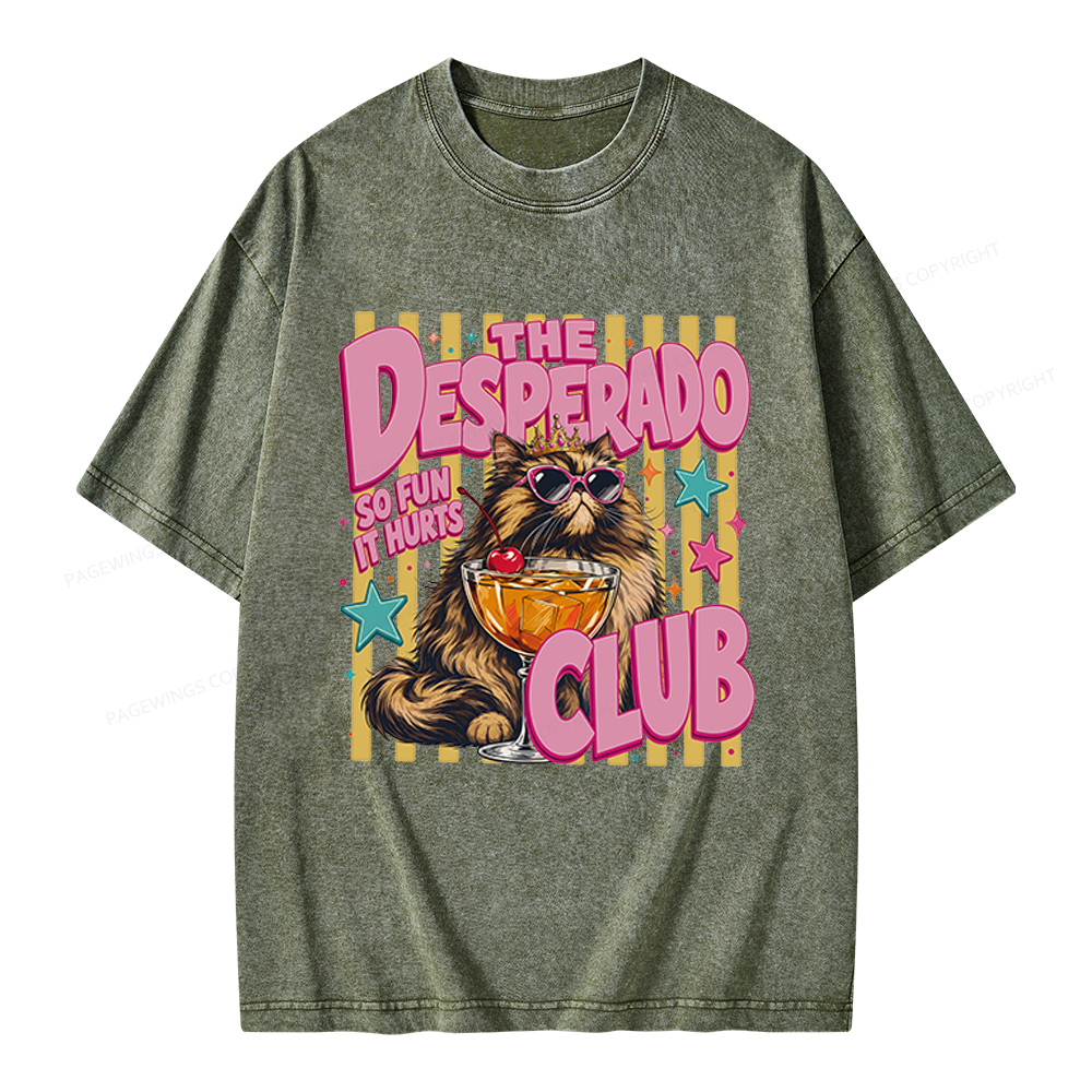 Pagewings Desperado Club Unisex Washed T-shirt