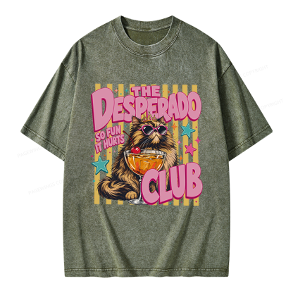 Pagewings Desperado Club Unisex Washed T-shirt