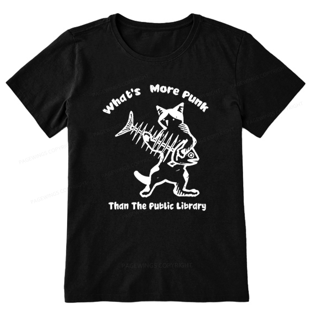 Pagewings What's More Punk Than The Public Library Unisex Classic T-shirt