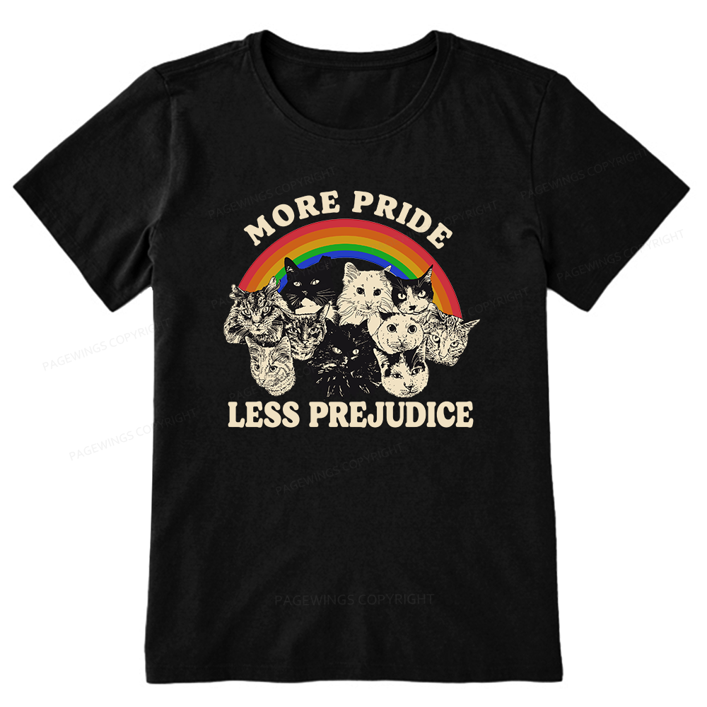 Pagewings More Pride Less Prejudice Unisex Classic T-shirt