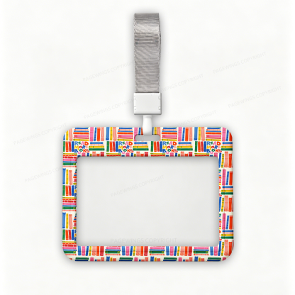 Pagewings Read More Books ABS Badge Holder