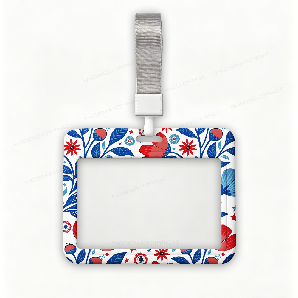 Pagewings Literacy And Justice For All ABS Badge Holder
