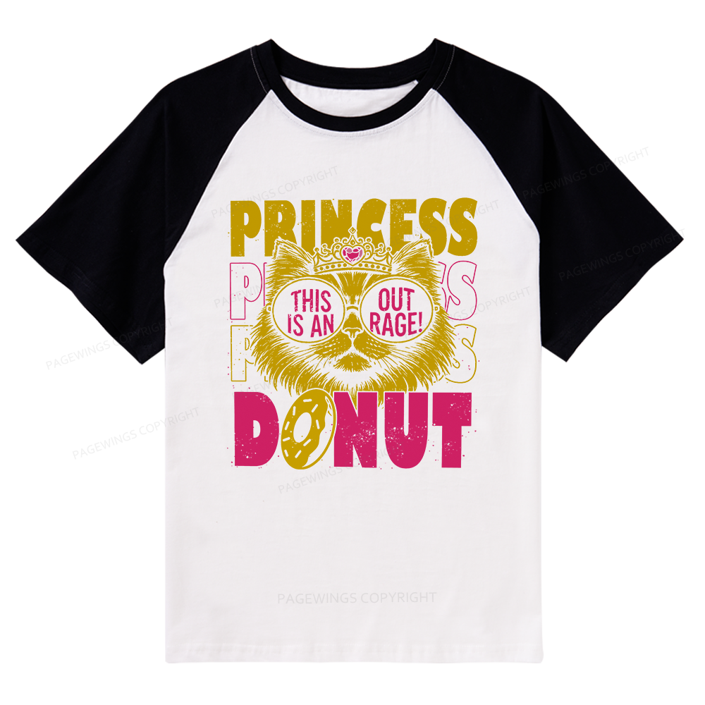 Pagewings This Is An Outrage Raglan T-shirt