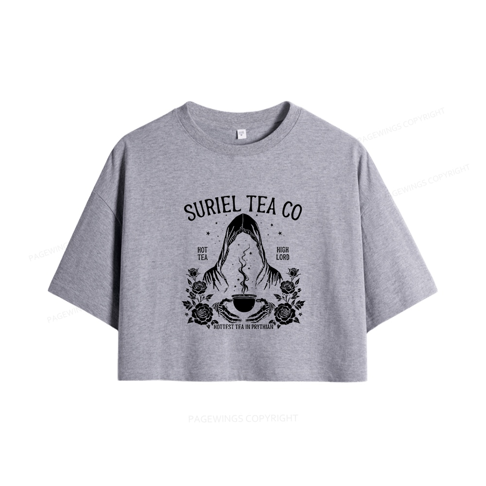 Pagewings Fantasy Reader Women Crop Tops