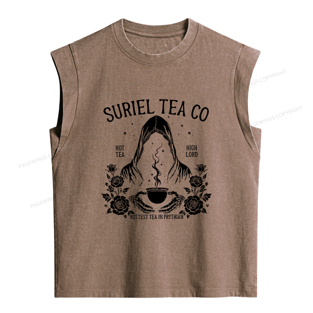 Pagewings Fantasy Reader Women's Washed Tank Top