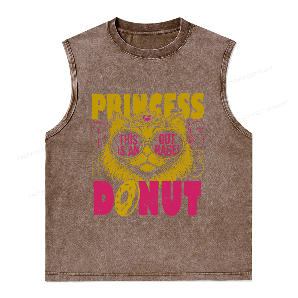 Pagewings This Is An Outrage  Unisex Washed Tank Top
