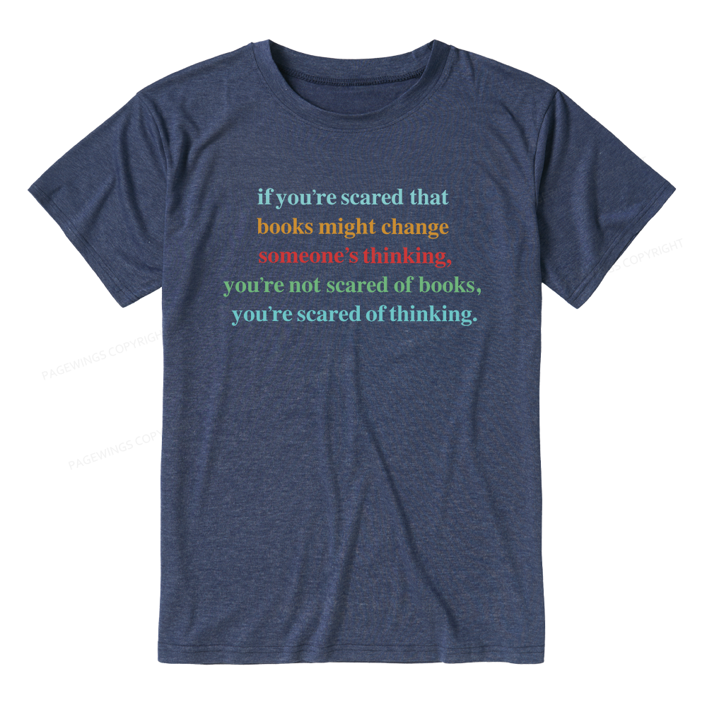 Pagewings Soft I'm With the Banned Unisex Heather T-Shirt