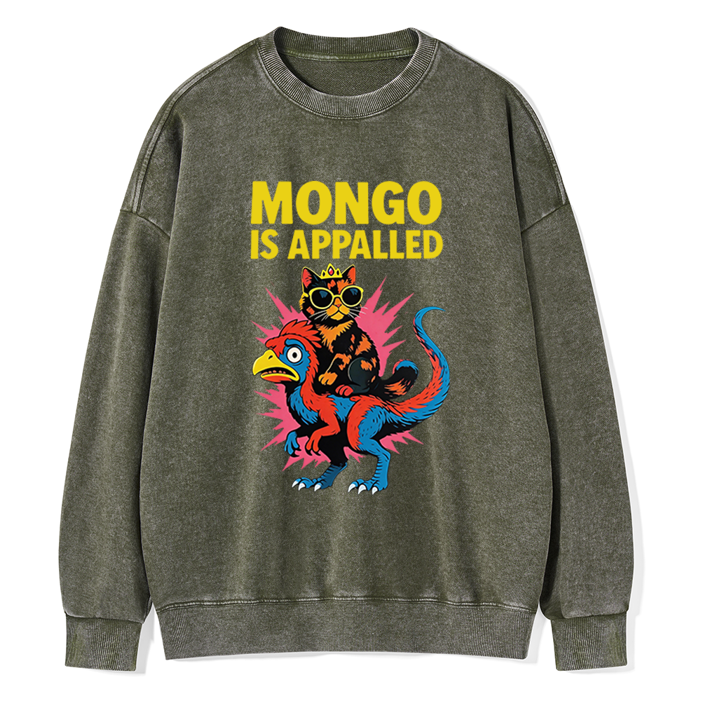 Pagewings Sci-Fi Book Lover Unisex Washed Sweatshirt