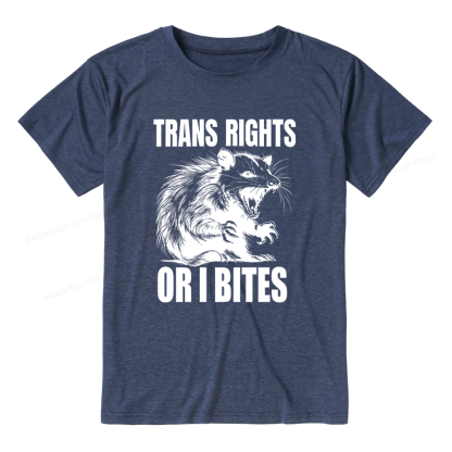 Pagewings Soft Inclusive Trans Rights 15860 Bookish Unisex Heather T-Shirt