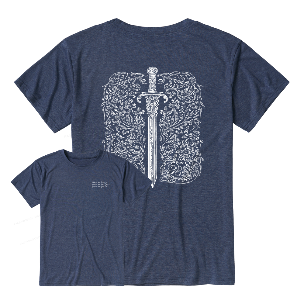 Pagewings Soft Reading Fantasy 11563 Bookish Unisex Heather T-Shirt