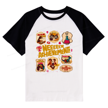 Pagewings Sci Fi Book Lover 14489 Bookish Raglan T-shirt