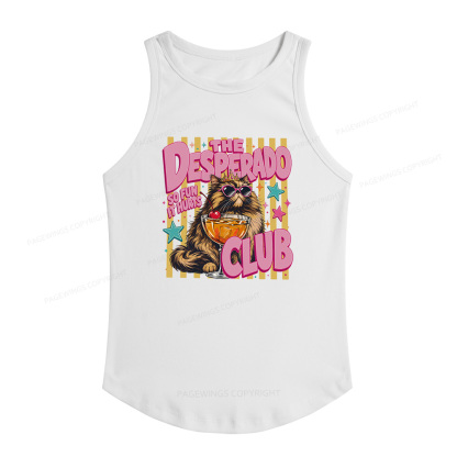 Pagewings Slim Fit Desperado Club Women's Fitted Tank Top 
