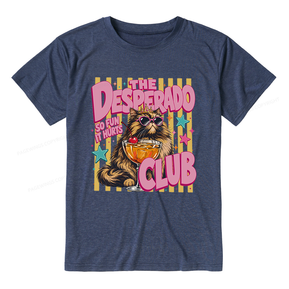 Pagewings Soft Desperado Club Bookish Unisex Heather T-Shirt