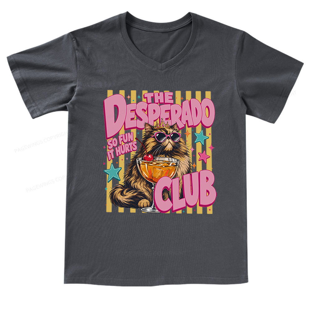 Pagewings Desperado Club V-neck T-shirt