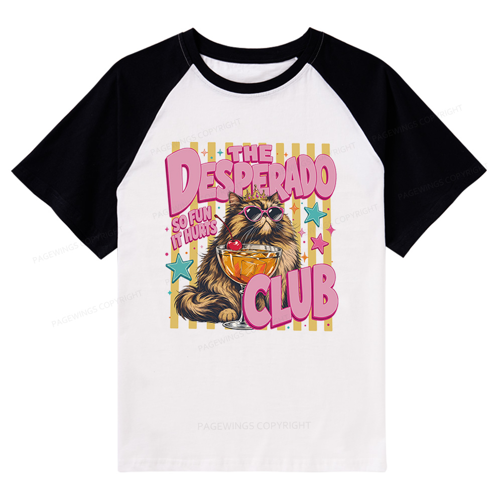 Pagewings Desperado Club Bookish Raglan T-shirt