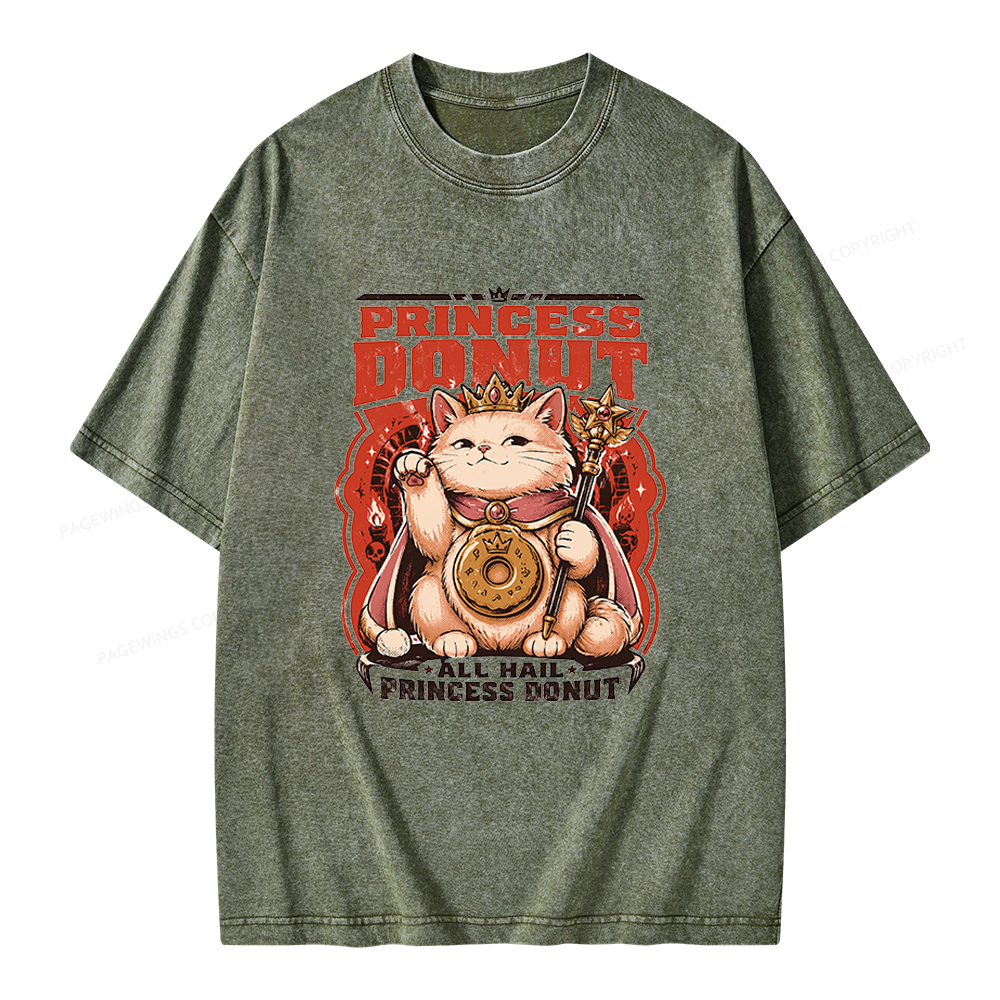 Pagewing Sci Fi Books Lover Unisex Washed T-shirt