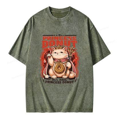 Pagewing Sci Fi Books Lover Unisex Washed T-shirt