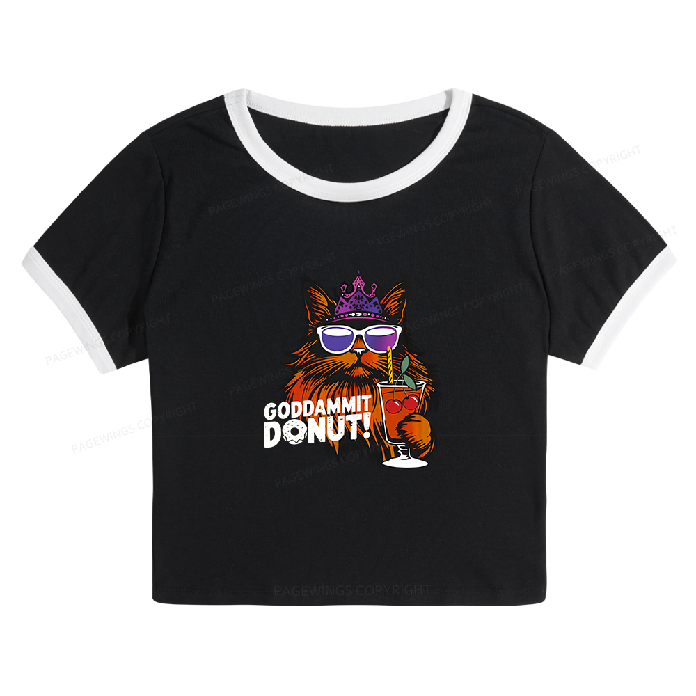 Pagewings Read Sci-Fi Book12028 Baby Tee Cropped Ringer T-Shirt