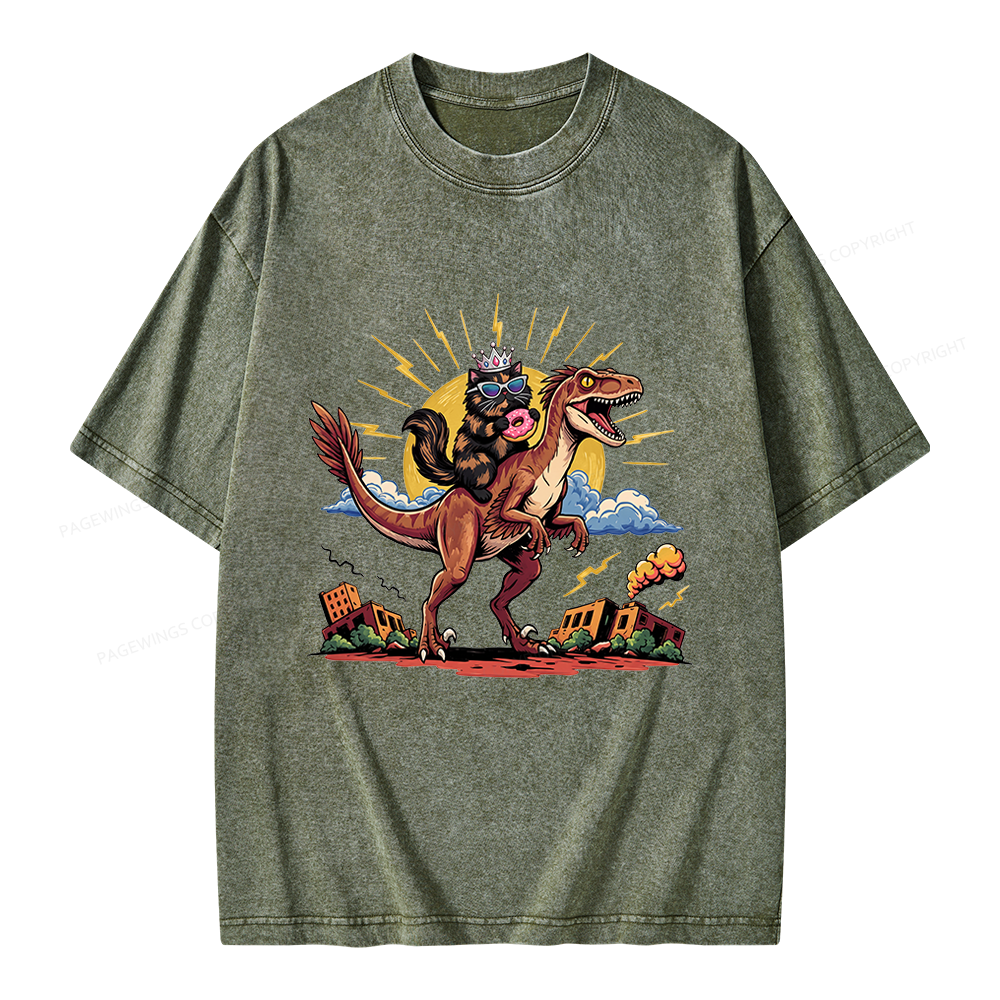Pagewings Sci Fi Bookish Unisex Washed T-shirt