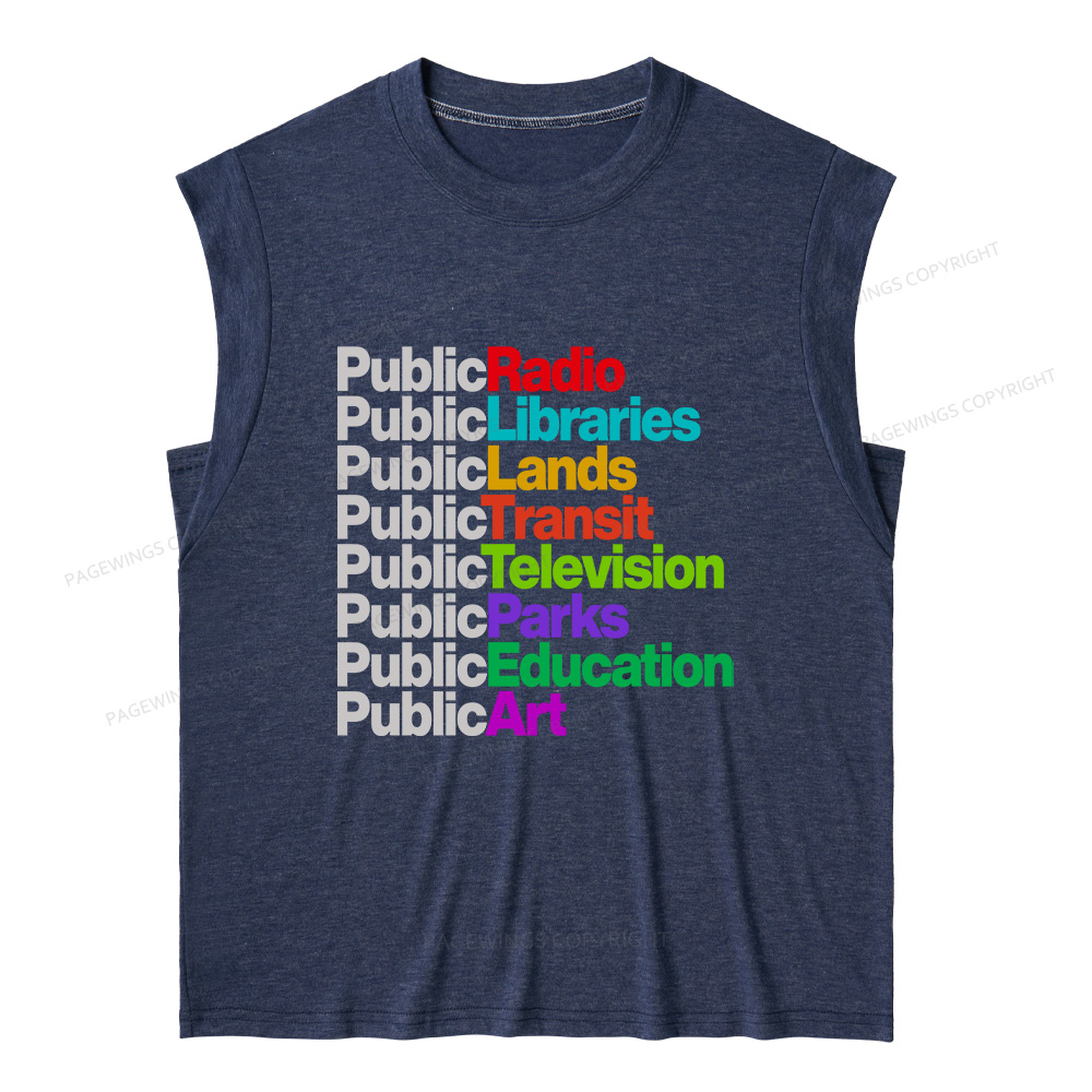 Pagewings Public Libraries 15577 Bookish Women's Heather Tank Top