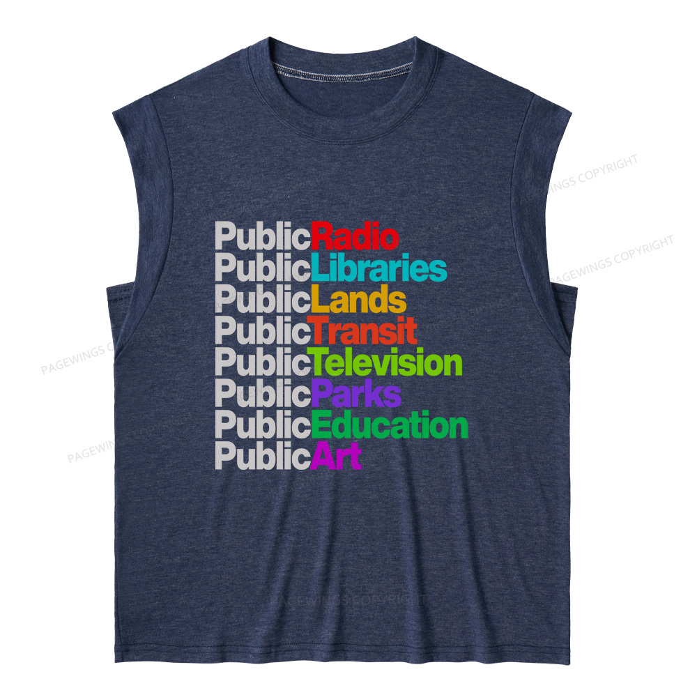 Pagewings Public Libraries 15577 Bookish Women's Heather Tank Top