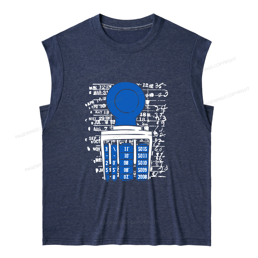 Pagewings Books Library Stamp16436 Bookish Women's Heather Tank Top