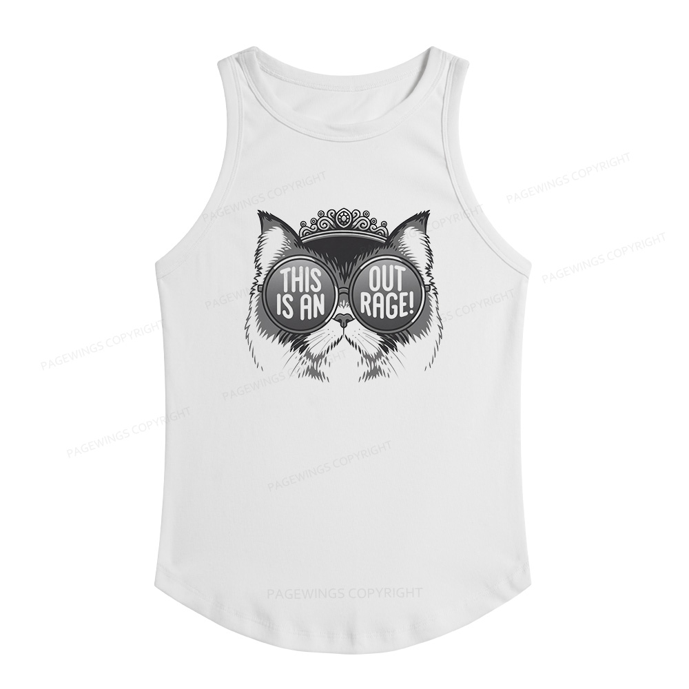 Pagewings Sci Fi Lover Women's Fitted Tank Top
