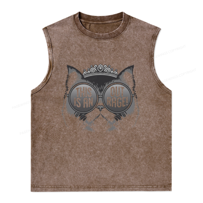 Pagewings Sci Fi Bookish16430 Bookish Unisex Washed Tank Top