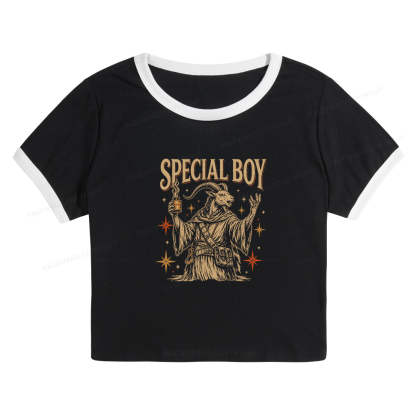Pagewings Sci Fi Bookish16416 Baby Tee Cropped Ringer T-Shirt