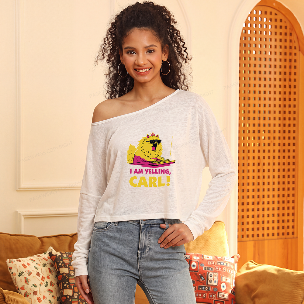 Pagewings Sci Fi Bookish Slouchy Long Sleeve Off Shoulder T-shirts
