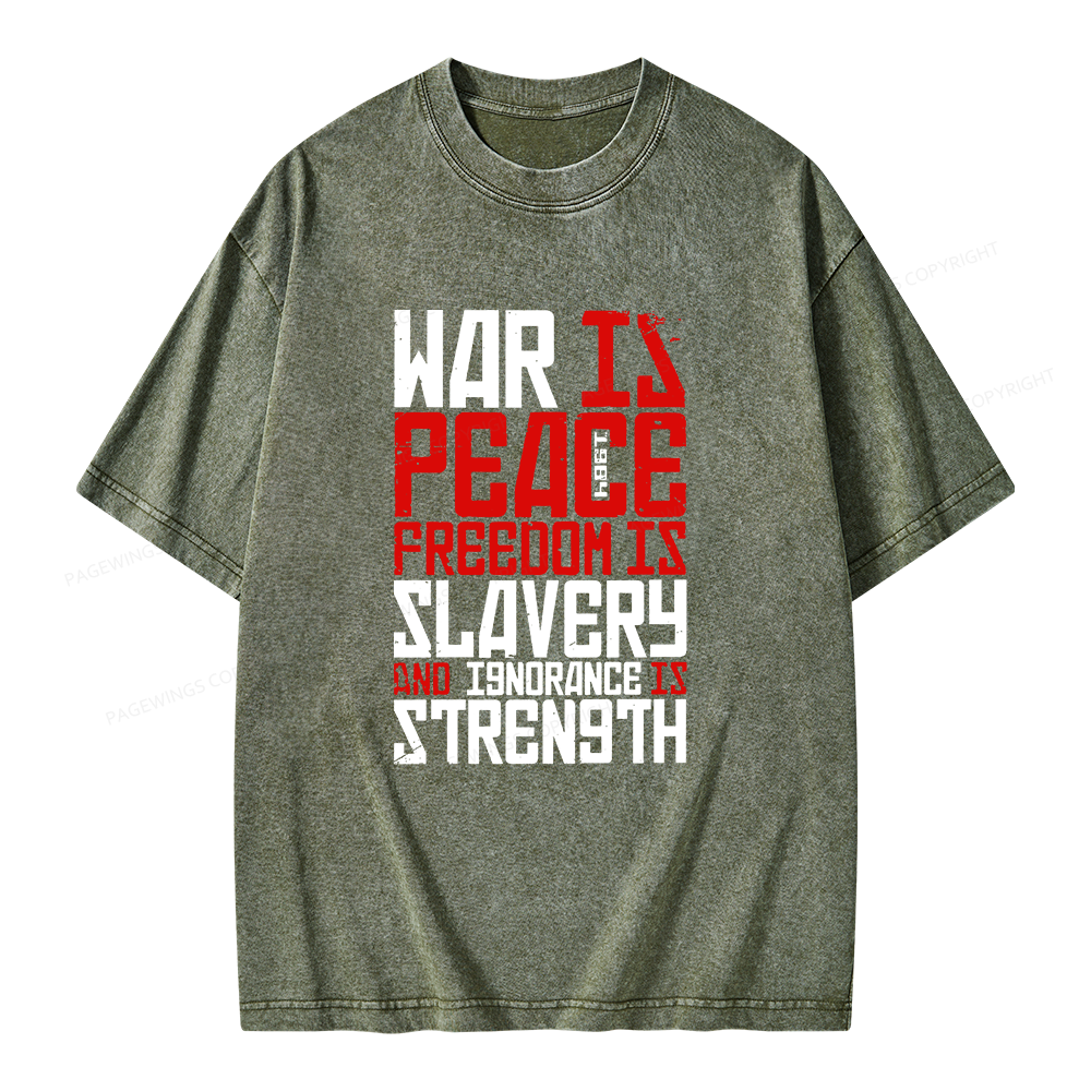 Pagewings Dystopian Lover Unisex Washed T-shirt