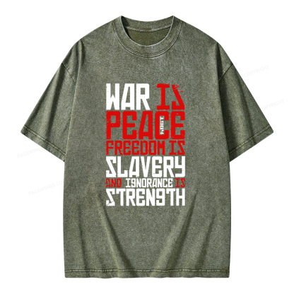 Pagewings Dystopian Lover Unisex Washed T-shirt