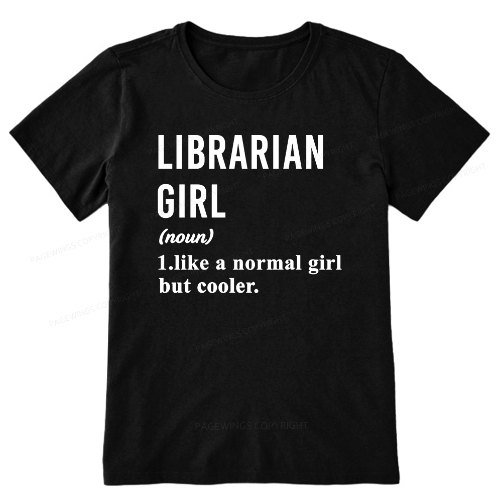 Pagewings Librarian Girl Unisex Classic T-shirt