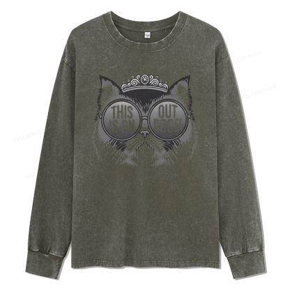 Pagewings Read Sci-Fi Book Unisex Washed Long Sleeve T-shirt
