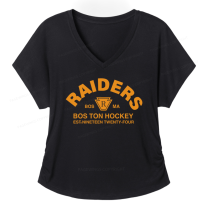 Pagewings Romance Book Women's Modal V-neck T-shirt