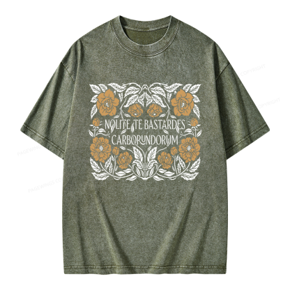 Pagewings Dystopian Book Lovers Unisex Washed T-shirt