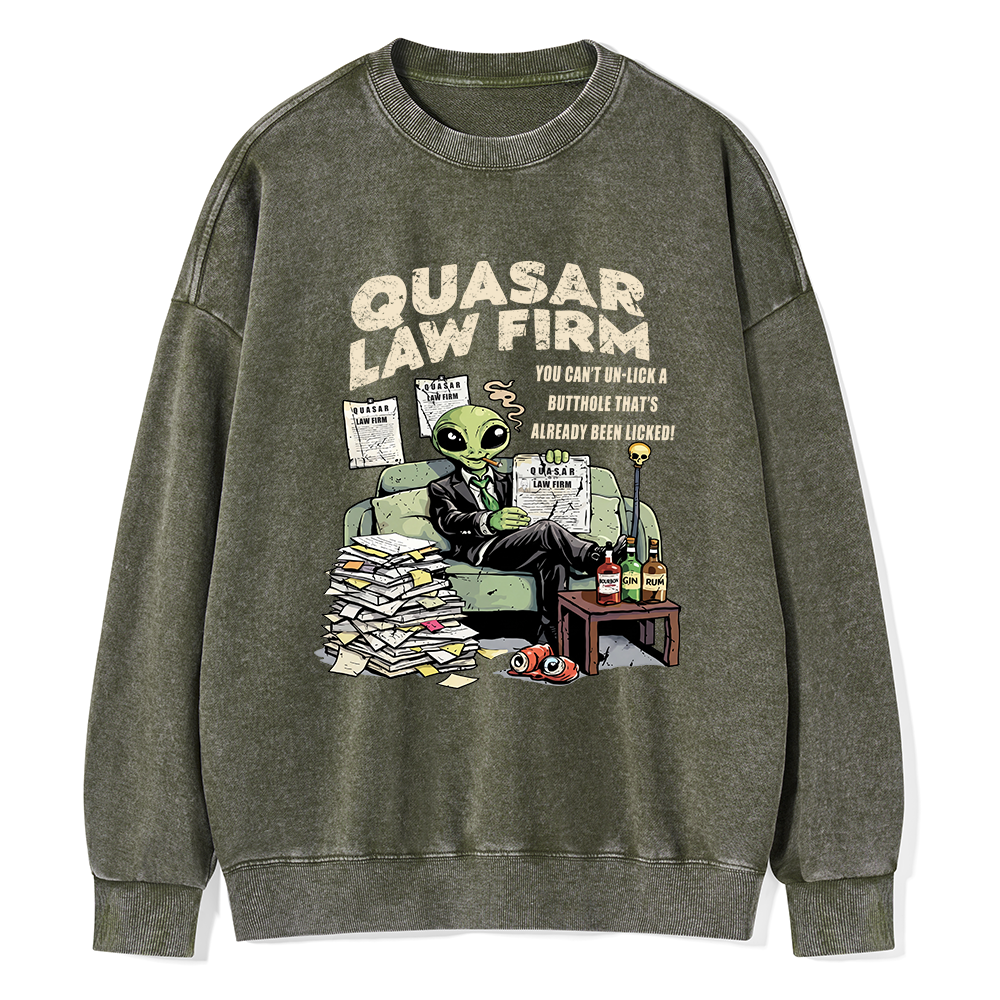 Pagewings Sci‑Fi Fan Unisex Washed Sweatshirt